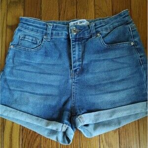 Women's Blue Savvy Denim Shorts - Blue Size 9/29